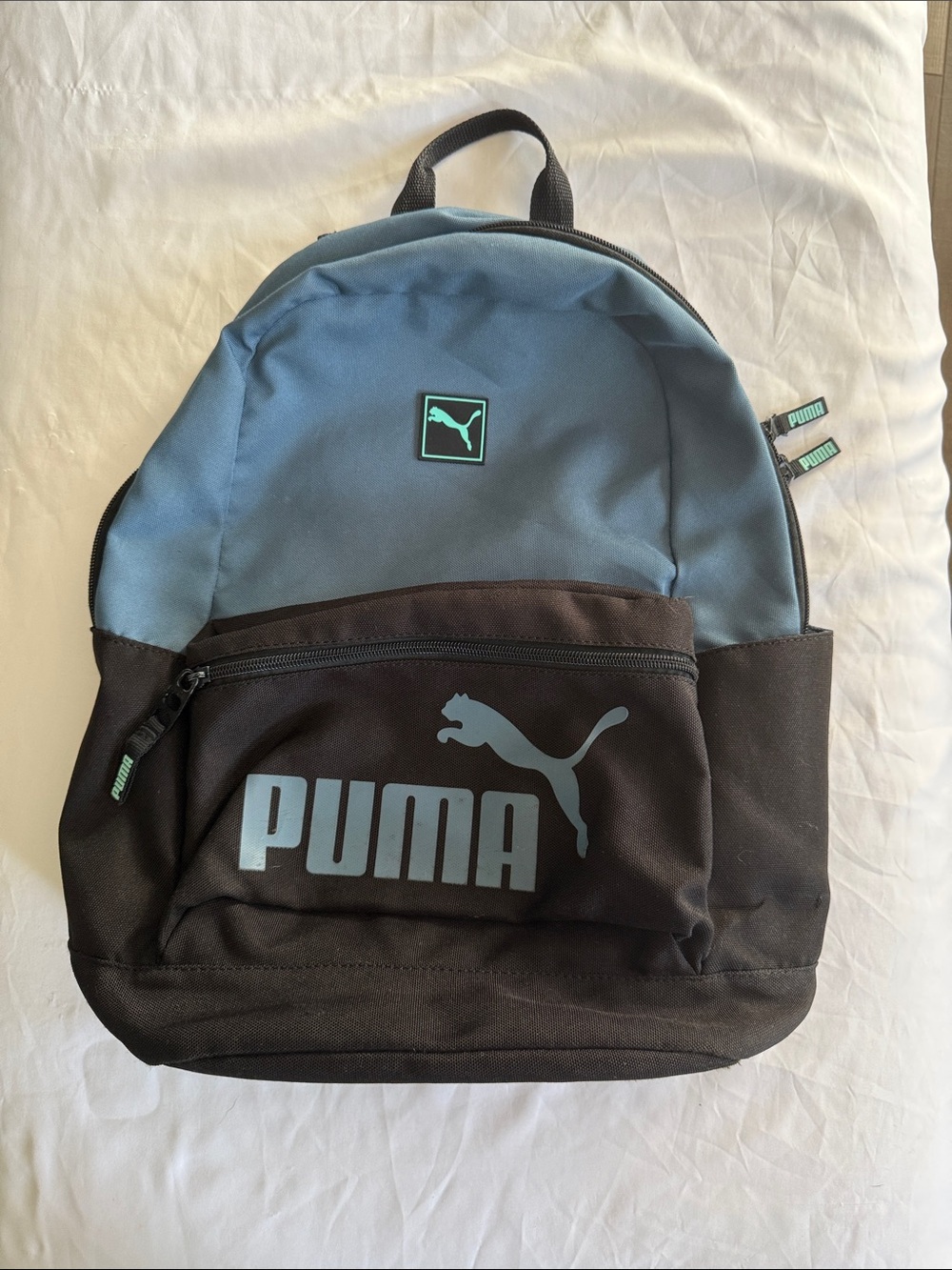 PUMA Kids/Men's Two-Tone Blue and Black Backpack